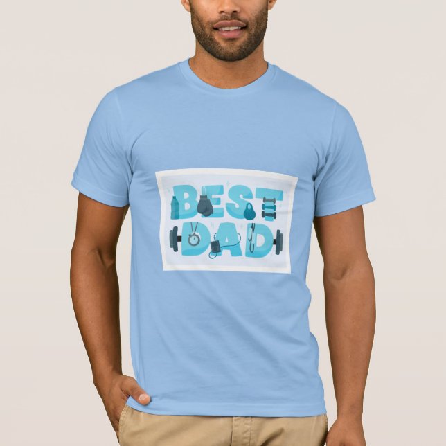 Best dad T-Shirt (Vorderseite)