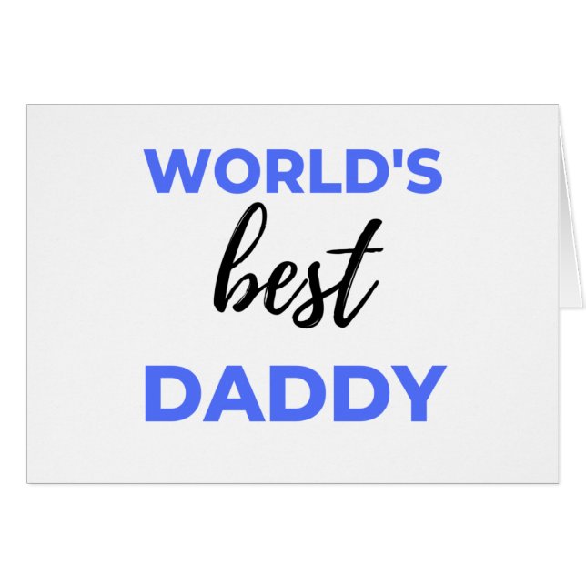 Best Daddy bl (Vorderseite (Horizontal))
