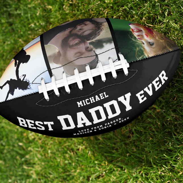 BEST DADDY EVENT Moderne Coole Farbfoto-Collage Football (Von Creator hochgeladen)