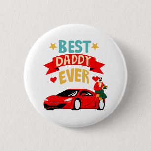 Best Daddy Ever Button