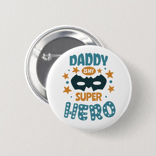 Best Daddy Ever Button (Vorne & Hinten)