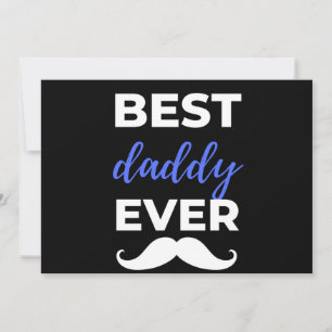Best Daddy Ever Feiertagskarte