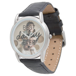 Best Daddy Ever Foto Armbanduhr