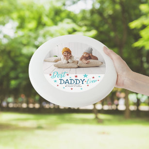 Best Daddy Ever   Foto in Handschrift Wham-O Frisbee