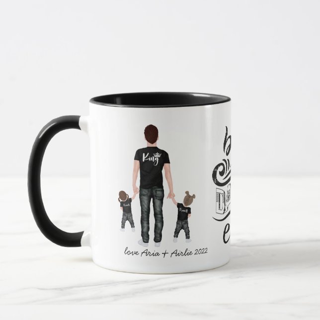 Best Daddy Ever | Foto-Tasse hinzufügen Tasse (Links)