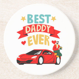 Best Daddy Ever Getränkeuntersetzer