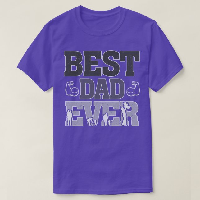 Best Dady Ever T-Shirt (Design vorne)