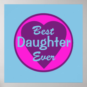 Best Daughter Ever Poster