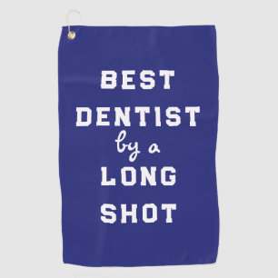 Best Dentist-Geschenk Golf Handtuch