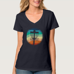 Best Disc Golf Art für Herren Frauen Vintage Disc T-Shirt