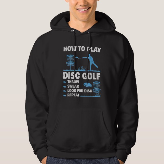 Best Disc Golf For Men Women Disc Golf Tournament  Hoodie (Vorderseite)