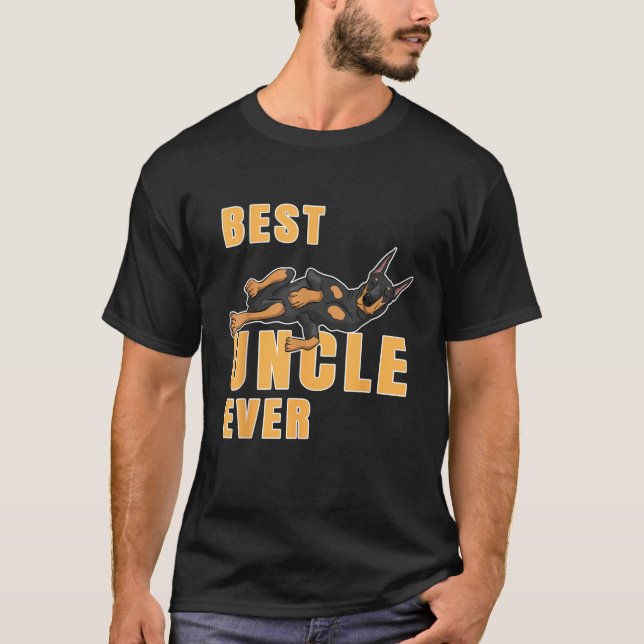Best Doberman Uncle Ever Shirt (Vorderseite)