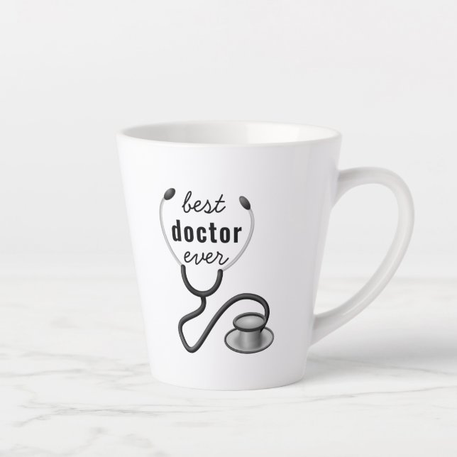 Best Doctor je Appreciation World's Bestes Doc Milchtasse (Rechts)