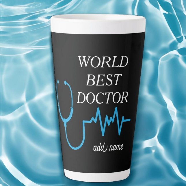 Best Doctor je Appreciation World's Bestes Doc Milchtasse (Von Creator hochgeladen)