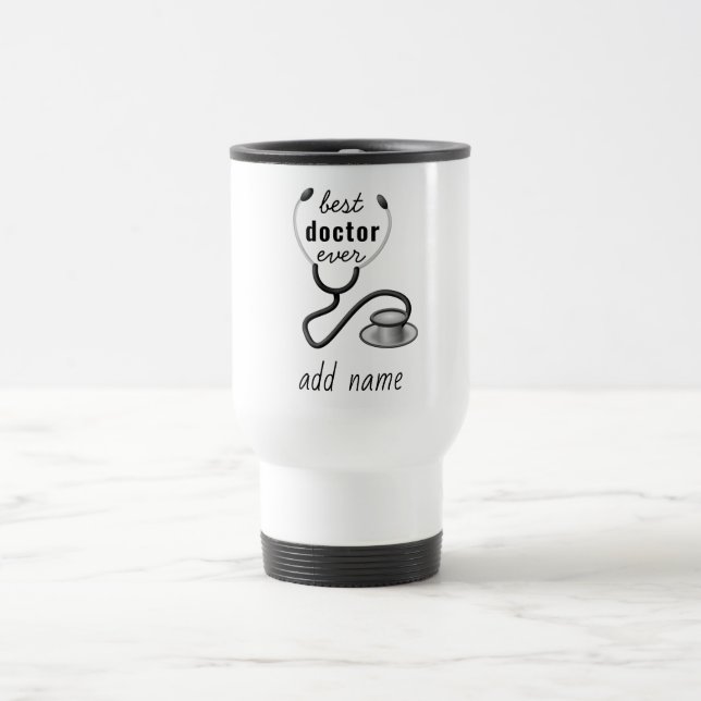 Best Doctor je Appreciation World's Bestes Doc Reisebecher (Mittel)