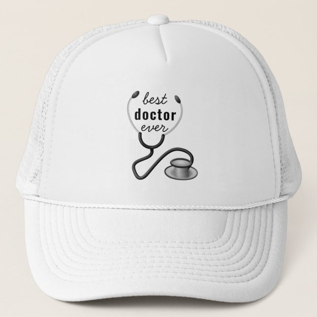 Best Doctor je Appreciation World's Bestes Doc Truckerkappe (Vorderseite)