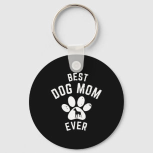 BEST DOG MAMA JE SCHLÜSSELANHÄNGER