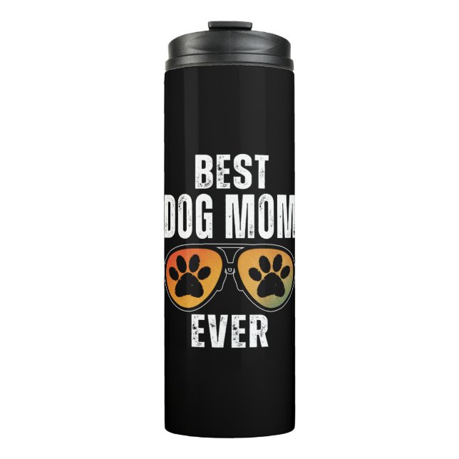 BEST DOG MAMA JE THERMOSBECHER (Vorderseite)