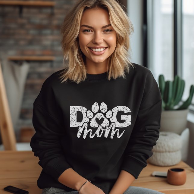 Best Dog Mom Ever – Cozy Dog Mom Sweatshirt (Von Creator hochgeladen)