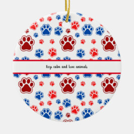 Best Dog Mom Ever Keramik Ornament