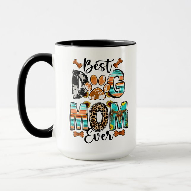 Best Dog Mom Ever Mug | Cute Mother’s Day Tasse (Links)
