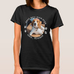 Best Dog Mom Ever Paw Prints Custom Cute Pet Foto T-Shirt<br><div class="desc">Beste Hunde Mama je... Überraschen Sie Ihre Lieblings-Hund-Mama in diesem Muttertag , Geburtstag oder Weihnachten mit diesem super niedlichen Haustier Foto T - Shirt. Passen Sie diesen T - Shirt Ihrer Hündin mit dem Lieblings-Foto Ihres Hundes an, und nennen Sie ihn. Dieses Shirt ist ein Muss für Hundefreunde und Hundemütter....</div>