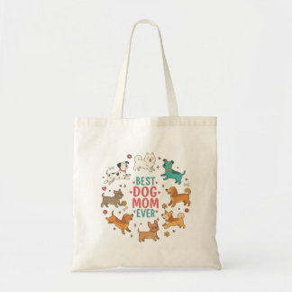 Best Dog Mom Ever Petful-Mom Tote Tragetasche