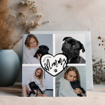 Best Dog Mommy | FotoCollage<br><div class="desc">Diese wunderschöne Foto Collage Hund Mama Karte,  ist perfekt für Mütter Tag und Geburtstag. Die Karte enthält 4 Ihrer Lieblings-Fotos,  ein Herz und den Vorlagentext "BEST DOG MOMMY". Alle Stile und Farben des Schriftartes können geändert werden,  indem Sie nach der Personalisierung auf den entsprechenden Link klicken.</div>