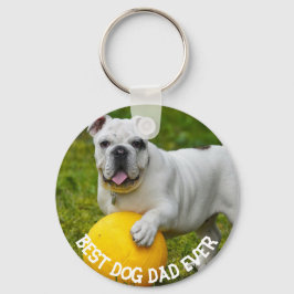 Best Dog Papa je Custom Foto Schlüsselanhänger, Pa Schlüsselanhänger
