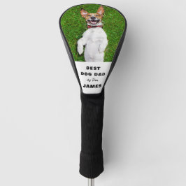 BEST DOG VATER Custom Foto Vatertag Golf Headcover