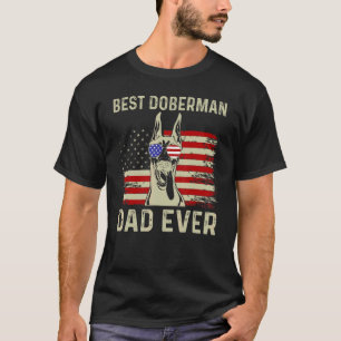 Best Dog Vater Ever American Flag Vater Joke 4. Ju T-Shirt