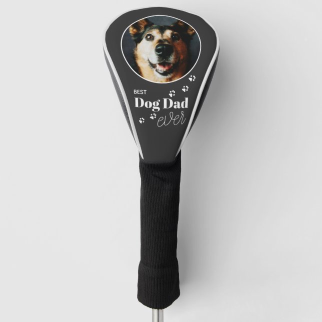 Best Dog Vater je Foto Golf Head Cover Golf Headcover (Vorderseite)