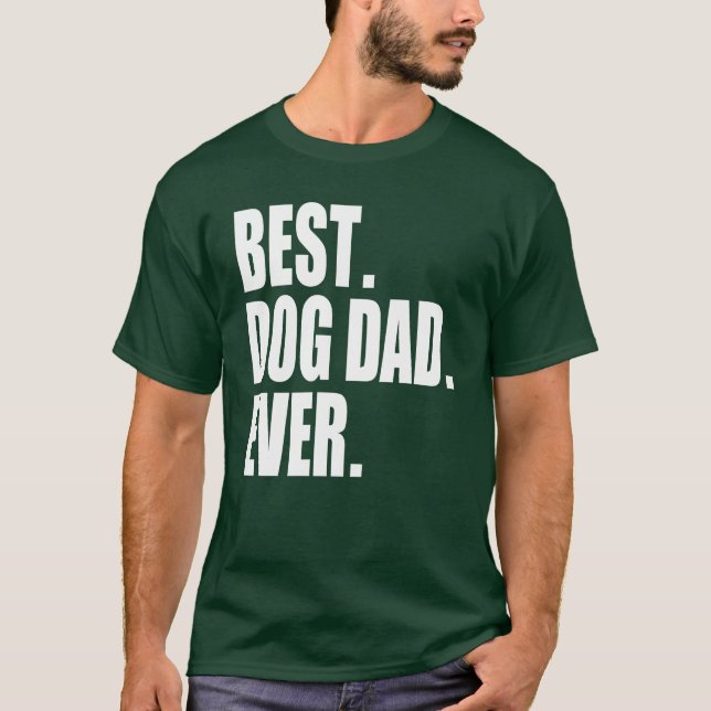 Best Dog Vater Junge T-Shirt (Vorderseite)
