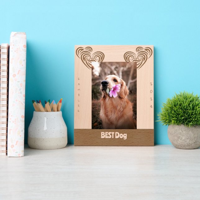 BEST Dog Wedding Geätzte Rahmen (Von Creator hochgeladen)