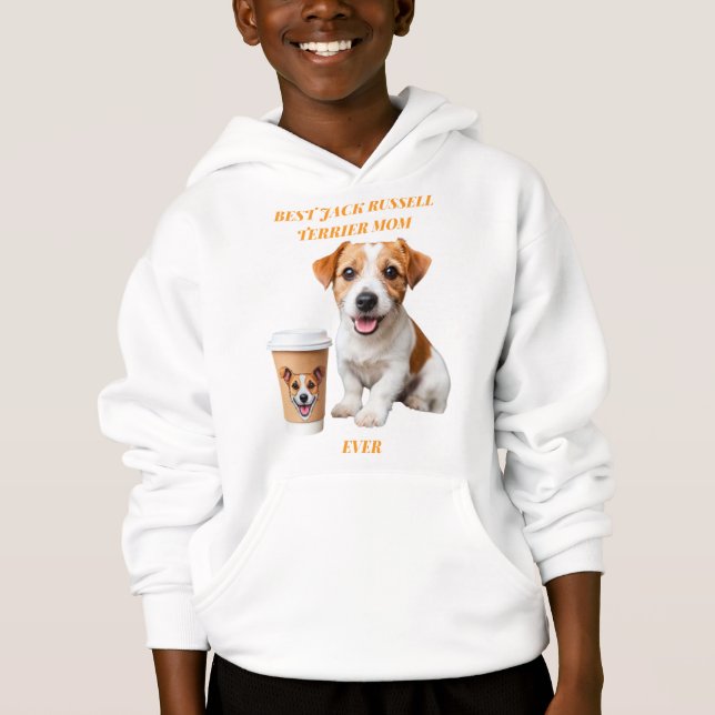 Best Dogs Mum Hoodie (Vorderseite)