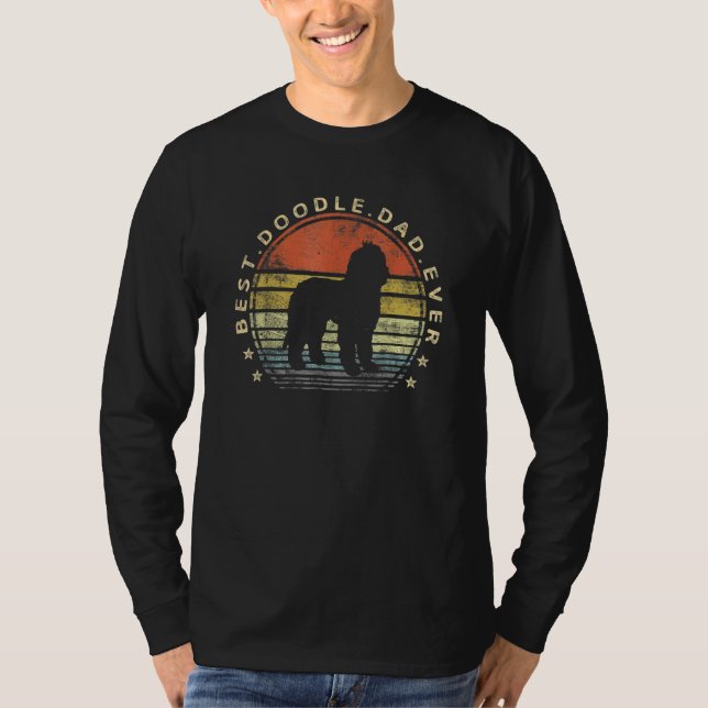 Best Doodle Vater Dog Owner Labradoodle Goldendood T-Shirt (Vorderseite)