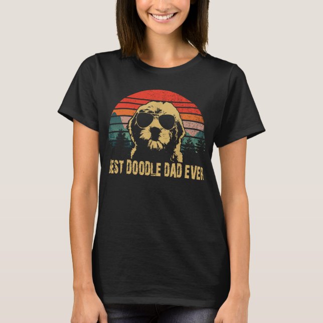 BEST DOODLE VATER JE T-Shirt (Vorderseite)