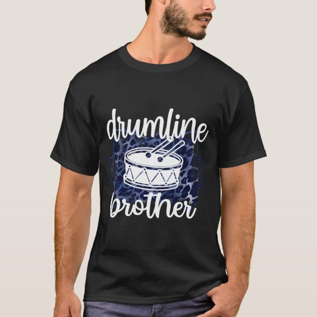 Best Drumline Brother Drumline Bro T-Shirt (Vorderseite)