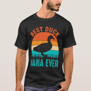 Best Duck NANA je Vintag T-Shirt