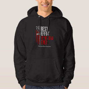 Best Effin Bonus Vater je Daddy Gun Rights Amerika Hoodie