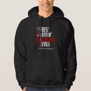 Best Effin Bonus Vater je Daddy Gun Rights Amerika Hoodie