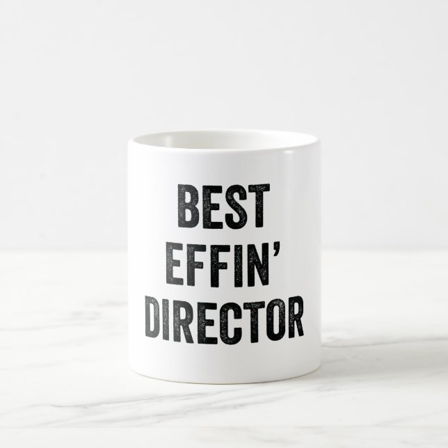 Best Effin Director Kaffeetasse (Mittel)