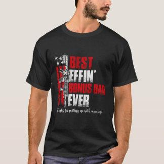 Best Effin’ Vater je Daddy Gun Rights American F T-Shirt