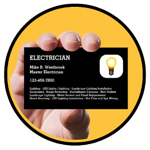 Best Electrical Business Cards Visitenkarte