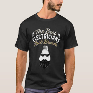 Best Electricians rock bards Voltage Lineman Circ T-Shirt
