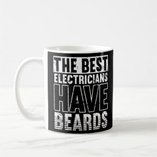 Best Electricians verfügen über Bart Voltage Linem Kaffeetasse