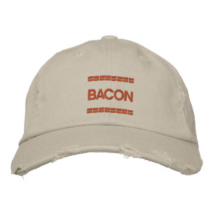BEST EMBROIDERED BACON HAT JE IN DER WELT BESTICKTE BASEBALLKAPPE