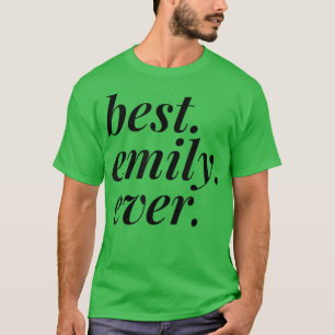 Best Emily Name Personalisierte Girl BESTE FREUNDI T-Shirt