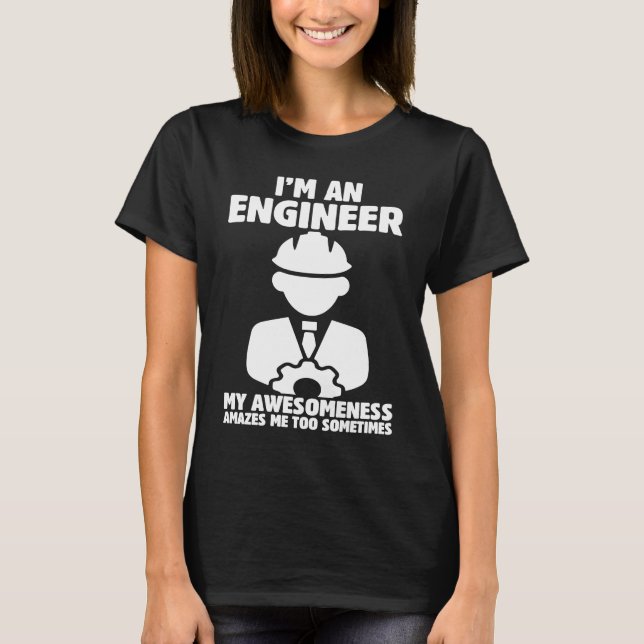 Best Engineer Ever Profession Engineering Career   T-Shirt (Vorderseite)