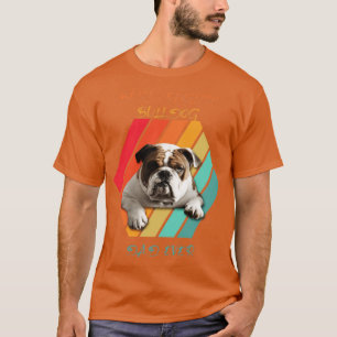 Best English Bulldog Vater je 2 T-Shirt